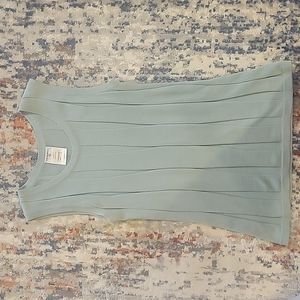 Chanel cotton weaved tank.